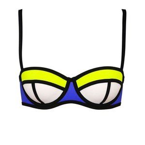 Triangl Poppy Blue Crush Bikini Top